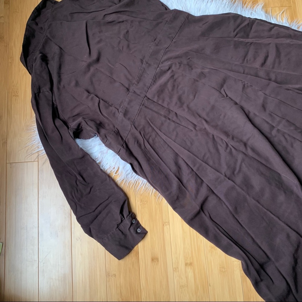 SOLD✨Soft Surroundings Quintessa Tencel Maxi Coat - Picture 7 of 9